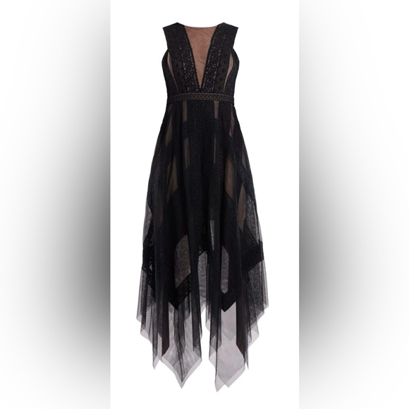 NWT BCBG Andi Hankerchief Dress - Picture 3 of 3